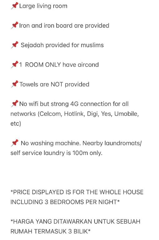 AZ Homestay Cheap Pengkalan Chepa Kota Bharu Vacation rental in Malaysia