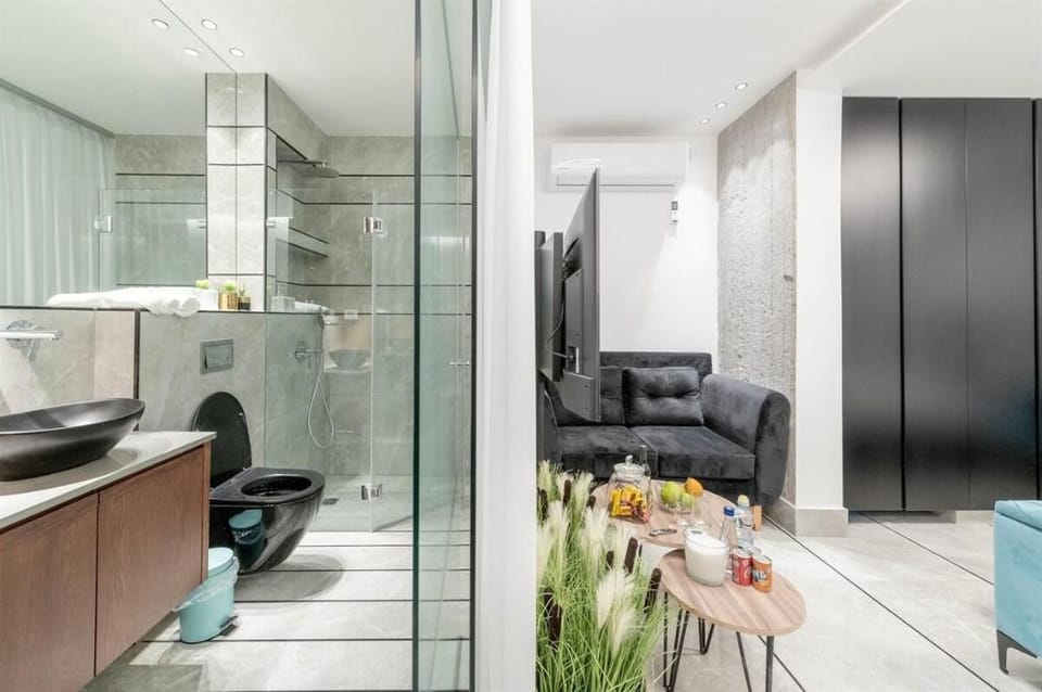 gray suite Vacation rental in Netanya