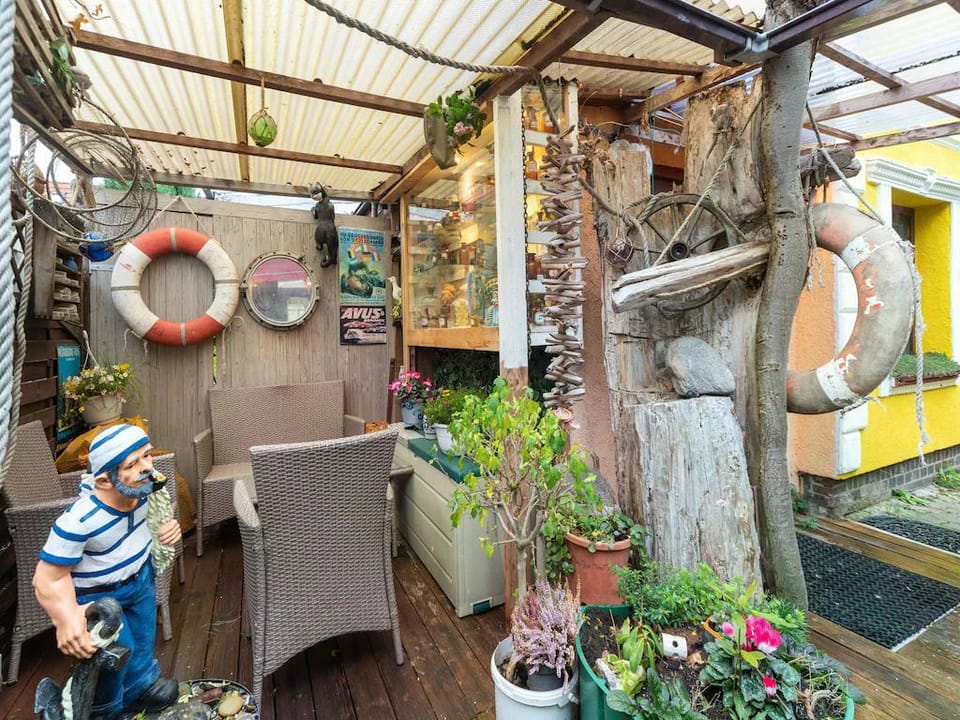 Charmante Ferienwohnung in Wismar mit Garten Apartment in Wismar