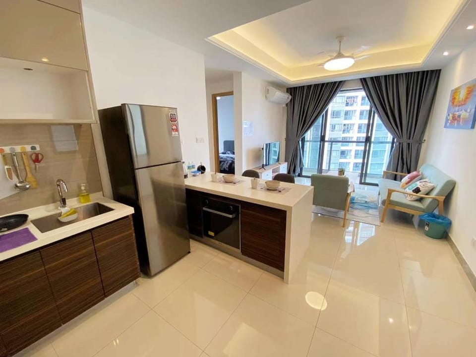 R&F 1Bedroom1Bath  CityView【TREX】Boutique Homestay Apartment in Johor Bahru