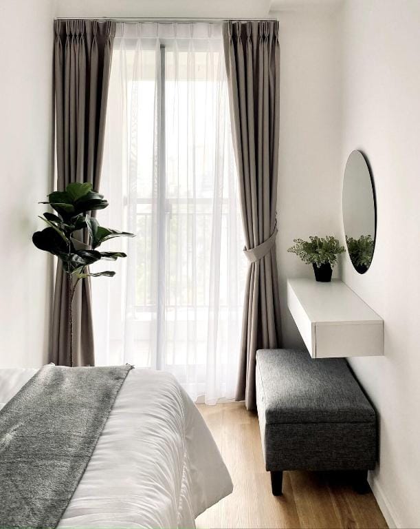 Cozy Japandi 2 Bedroom at Gading Serpong Apartment in West Java