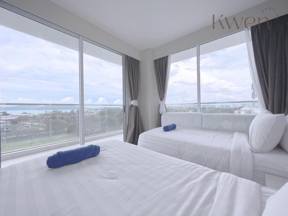 KWEN Suites-Tg Aru Infinity Pool Seaview Large 3BR Apartment in Kota Kinabalu
