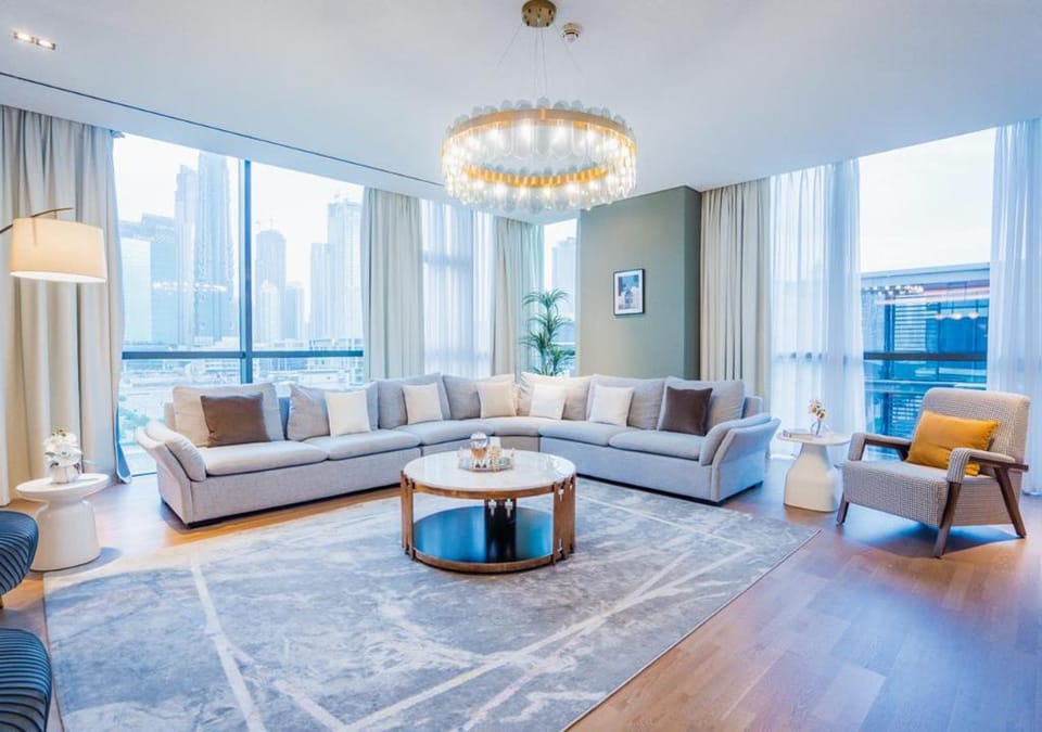 Fancy Retreat With Burj Khalifa And Skyline Views Apartment in Dubai