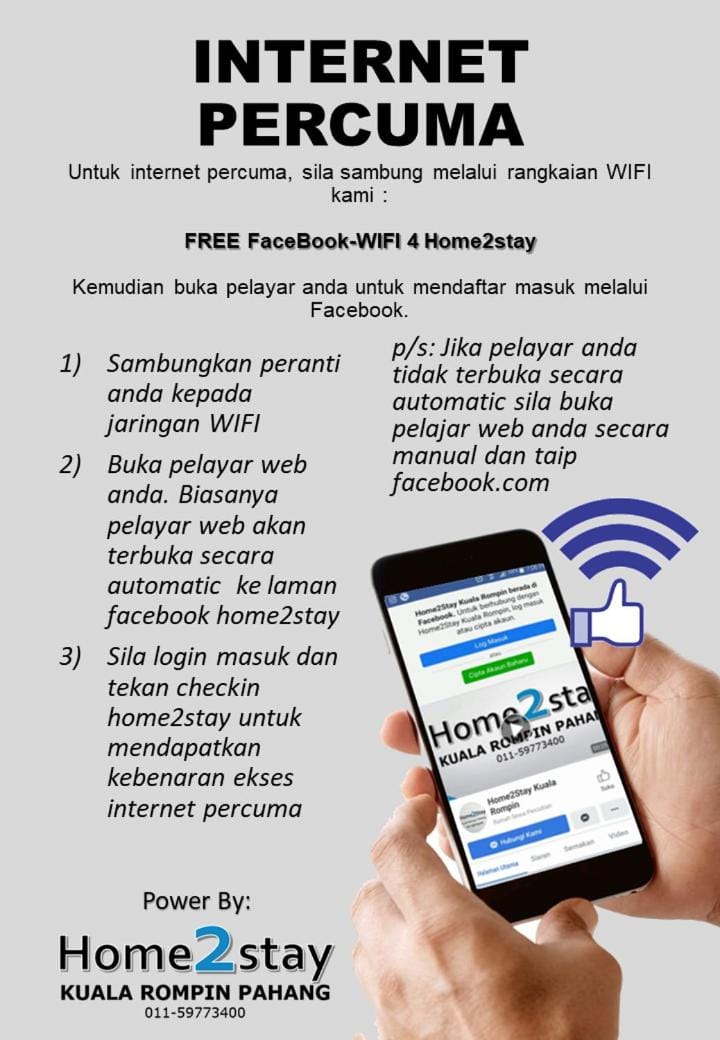 HOME2STAY CHE MAIL 1 KUALA ROMPIN Vacation rental in Pahang, Malaysia