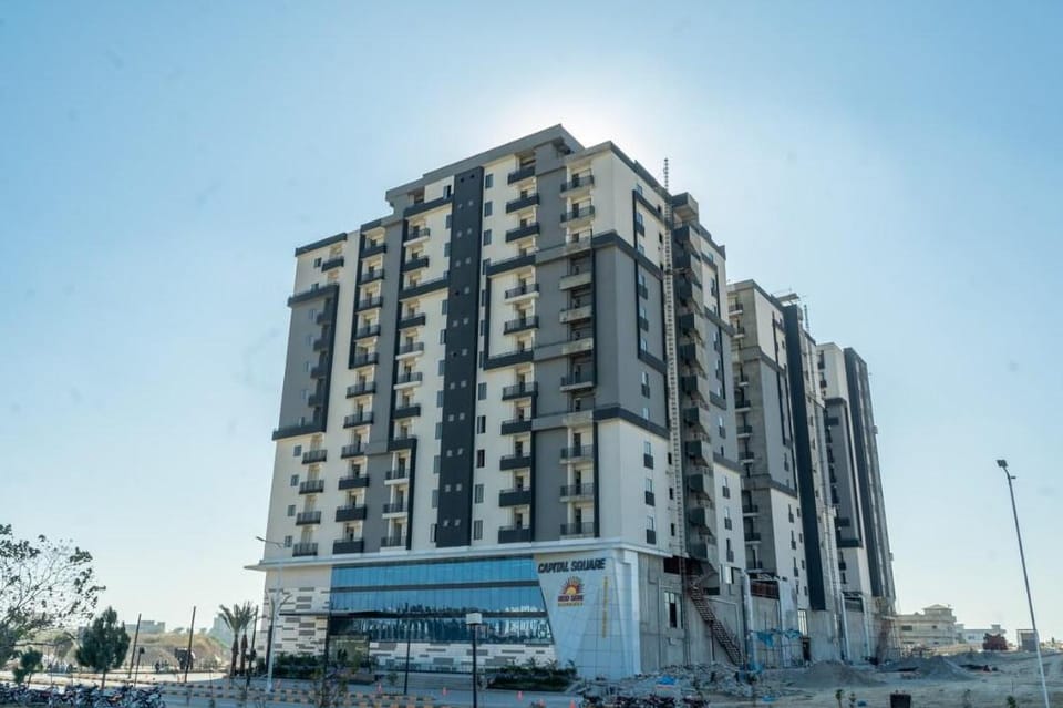 Three Bed Attach Bath Hall Kitchen Wifi Parking  Apartment in Islamabad