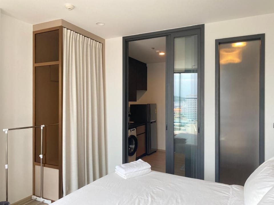 Edge Central Pattaya?SeaView 1BR can stay3people  Apartment in Pattaya City