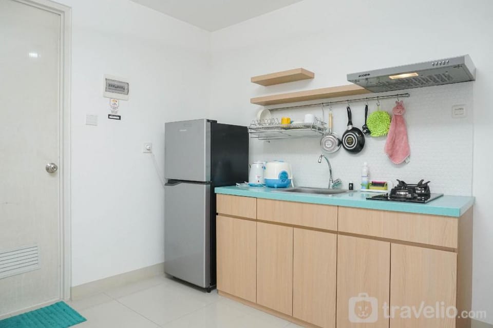 Modern 1BR at Signature Park Grande By Travelio Apartment in Jakarta