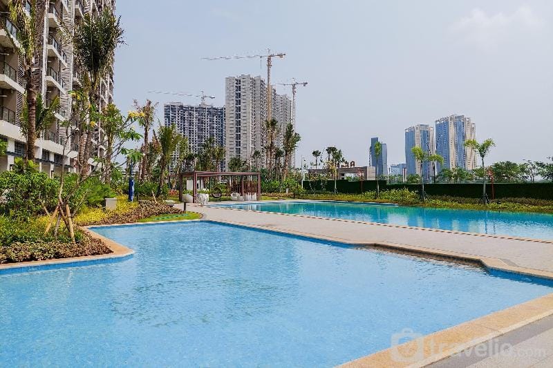 Homey Studio at Sky House BSD By Travelio Apartment in West Java