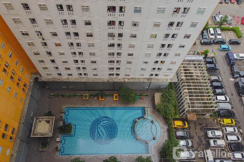Combine 2BR at Green Pramuka City Apt By Travelio Apartment in Jakarta