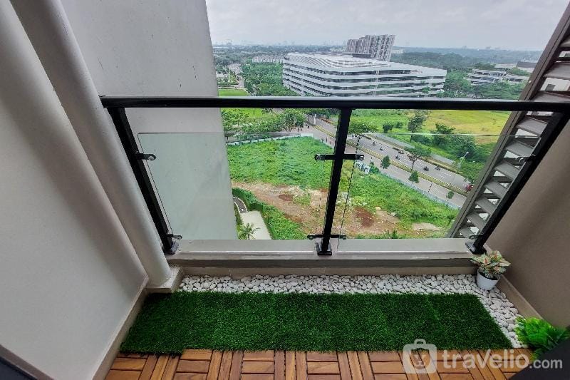 Minimalist Studio at Sky House BSD By Travelio Apartment in West Java