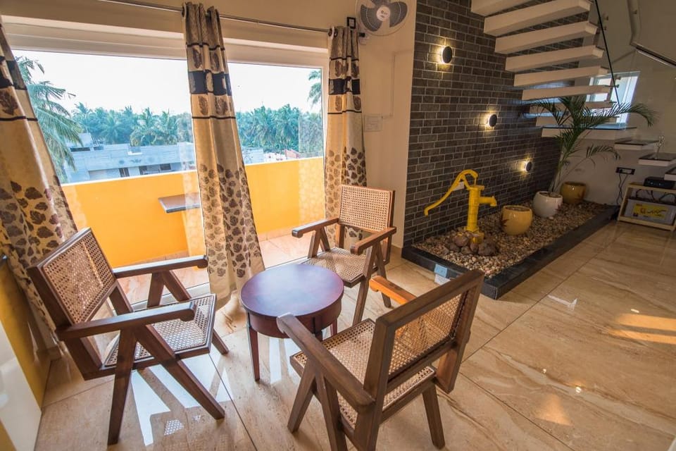 mezzanine villa W/T Hot Tub Jacuzzi Apartment in Puducherry, India