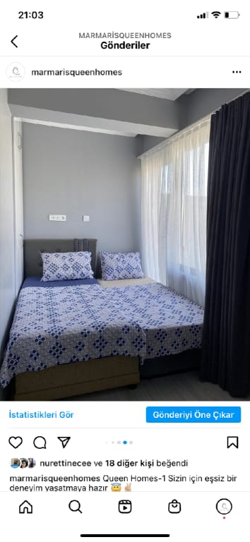 Marmaris Queen Homes-1 Apartment in Marmaris