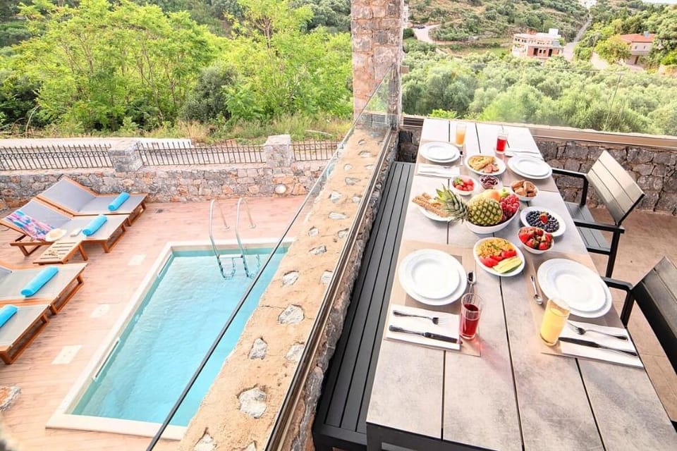 Acrothea Villa Heated Pool Villa in Crete