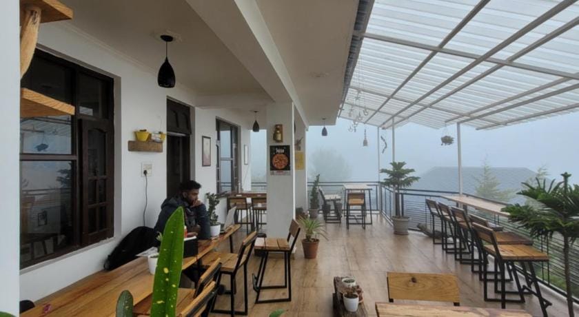 Young Monk Hostel & Cafe Dharamkot Hostel in Punjab, India