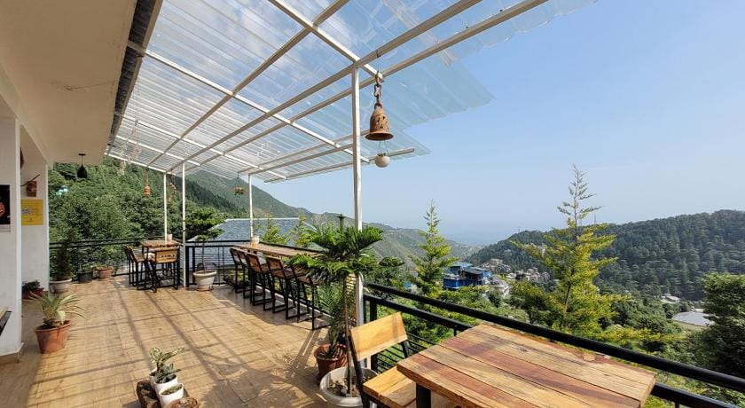 Young Monk Hostel & Cafe Dharamkot Hostel in Punjab, India