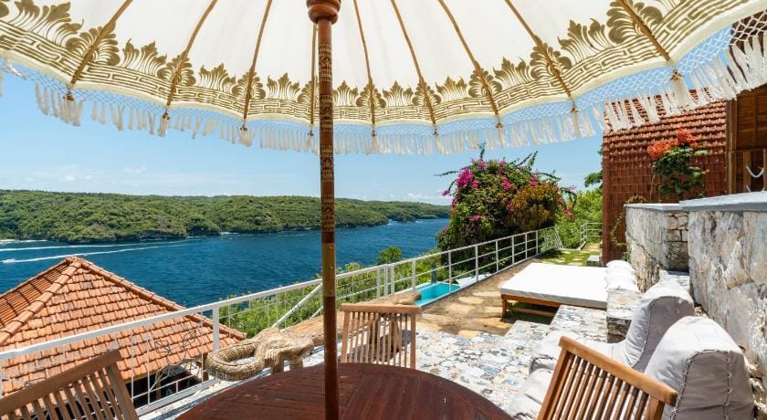 butterfly villas nusa ceningan panorama sea view Hotel in Nusapenida