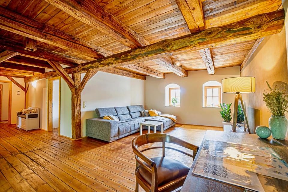 Living in the old granary Apartment in Saxony-Anhalt, Germany