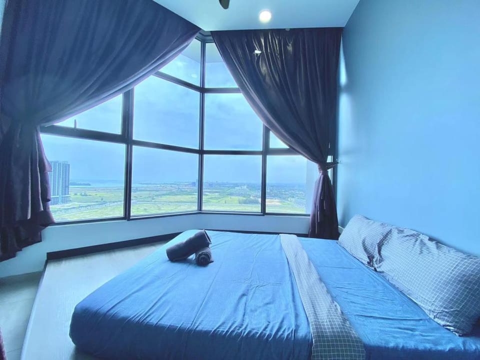 KidsFriendly 2R8PaxPlayground/Mahjong/SeaView/Game Apartment in Malacca