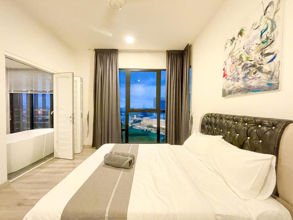 Nest Home Grand Blue Suite【Bathtub | Southkey】 Apartment in Johor Bahru