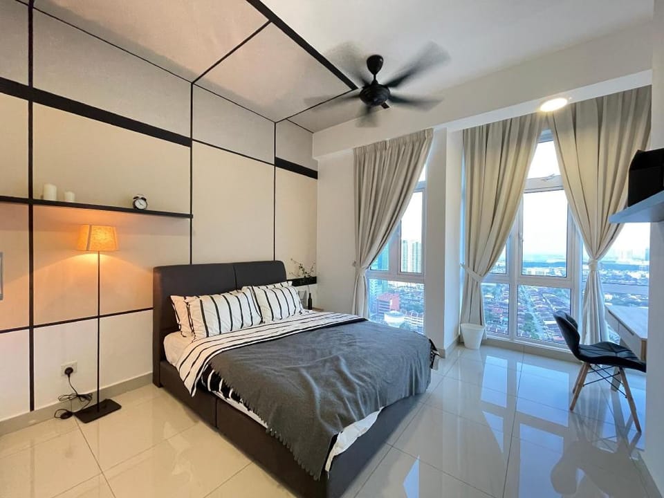 Twin Galaxy 5min to  CIQ (6paxs2BR-Family Suite) Apartment in Johor Bahru