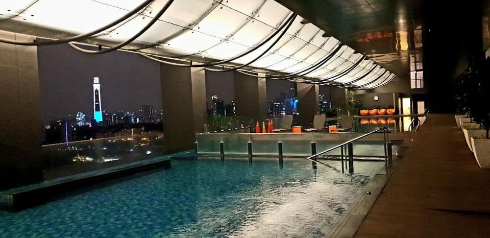Luxury 2BR Duplex family suite,pool with KLCC view Apartment in Federal Territory of Kuala Lumpur