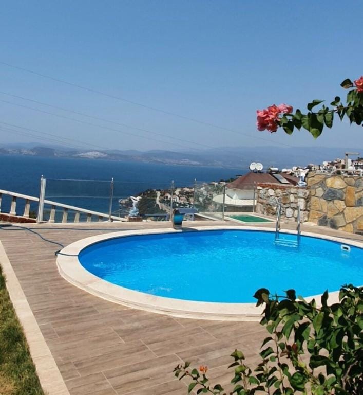 Villa with pool near private beach in Bodrum  Villa in Muğla Province