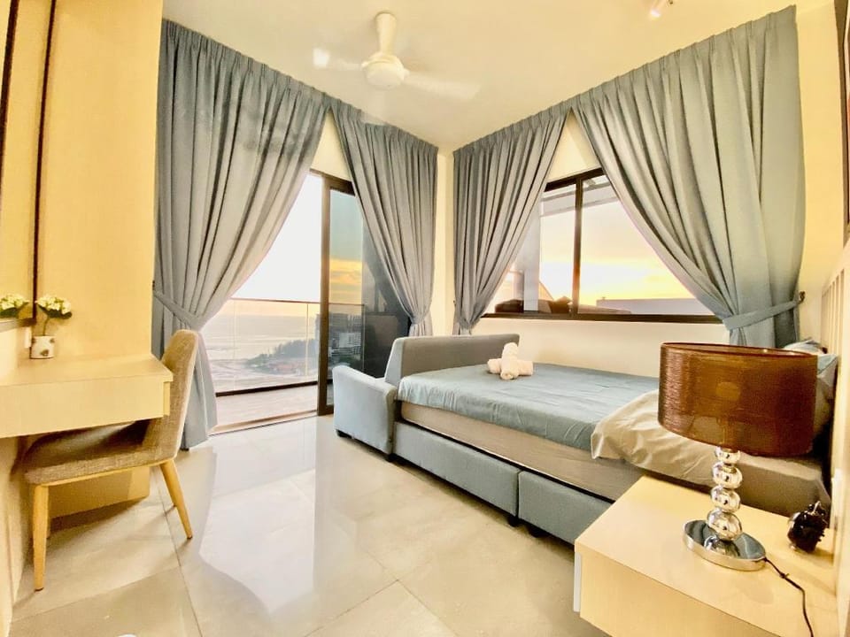 MWHolidayB2441(CozySunset) PrivateJacuzzi+Seaview Vacation rental in Malacca