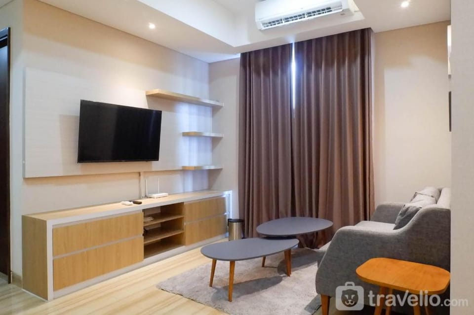 Elegant 3BR at Grand Sungkono Lagoon By Travelio Apartment in Surabaya