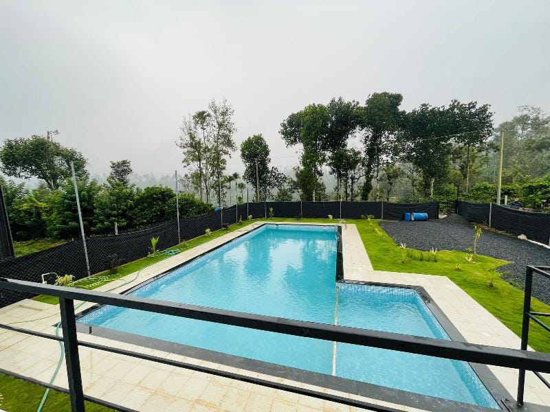 A Frame Villa With balcony on Tea Estate Villa in Kerala