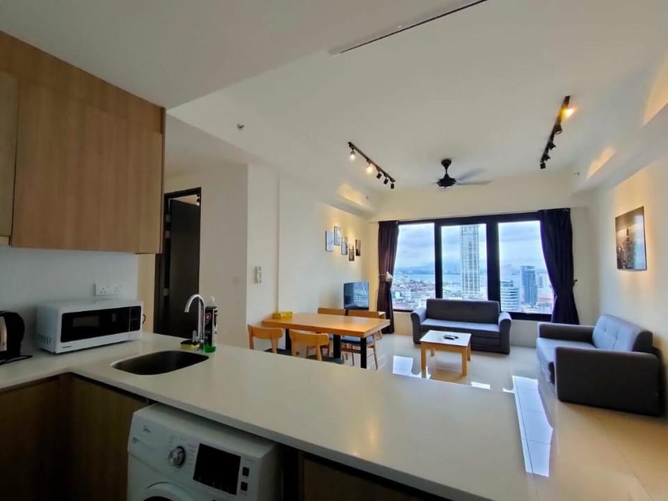 Cozy218★Seaview★Komtar View★Georgetown★FreeParking Apartment in George Town
