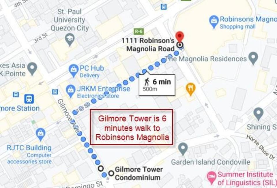 Gilmore Tower Spacious 2 BR Loft [Fast FIBR WIFI} Apartment in Quezon City