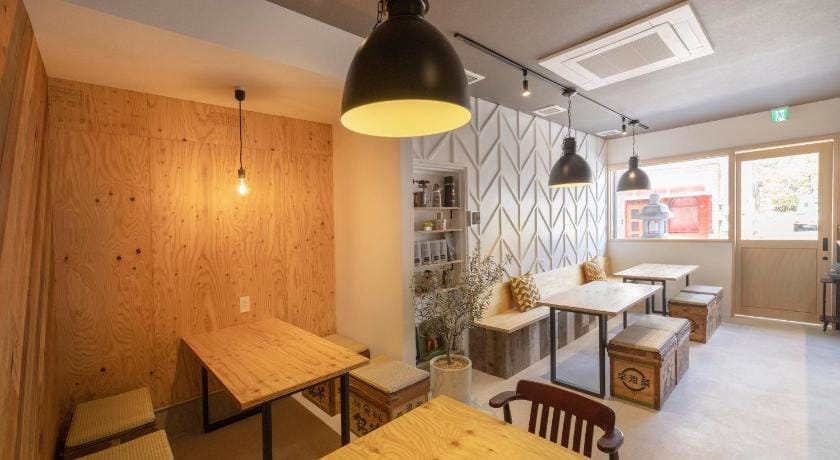 Coliving AND Cafe SANDO Hostel in Japan