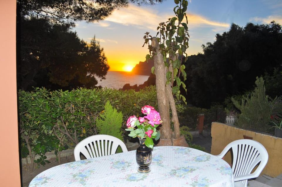 Villa Takis on Pelekas beach Apartment A with private garden and sea view Apartment in Corfu, Greece