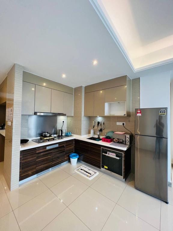 Sea View 2BR of Dual-Key R&F Princess by ANJU Apartment in Johor Bahru