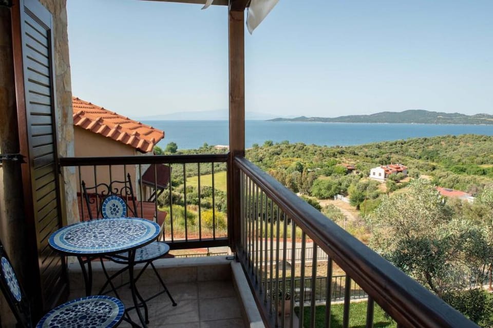 Dandy Villa |Private Pool|Sea View||Parking|Cellar Villa in Halkidiki