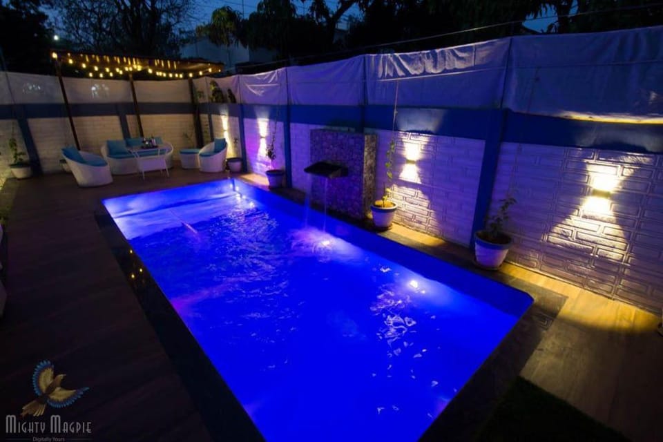 A plush and serene  3BHK pool villa in nashik. Villa in Maharashtra