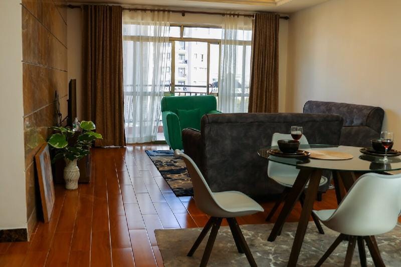 Deluxe 2 br+SQ Apt on 7th floor with stunning view Apartment in Nairobi