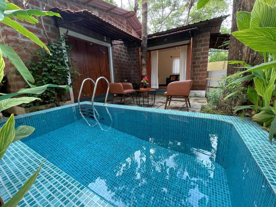 Cosy 2 Bedroom villa with Private Plunge Pool Villa in Candolim