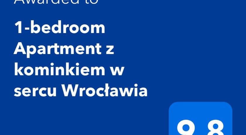 Apartment z kominkiem w sercu Wroclawia Apartment in Wroclaw