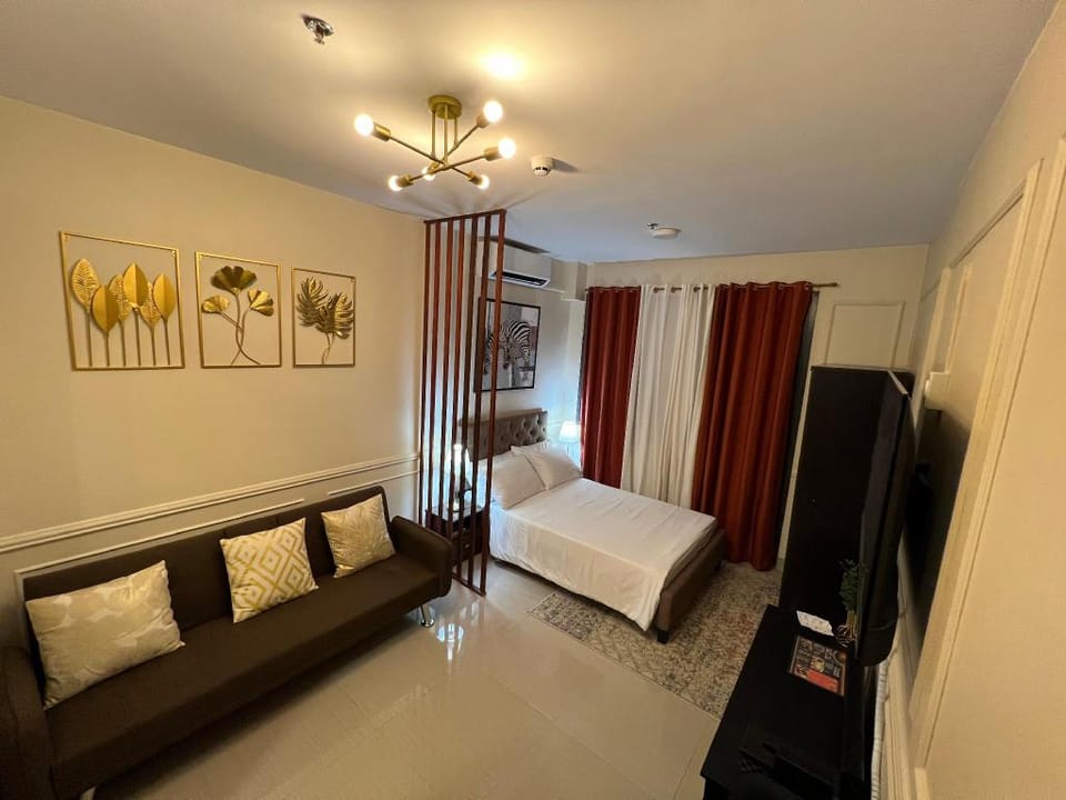 Flora Suite @ Shore 2 Residences (Washing Machine +Fast Wifi+Netflix) Apartment in Pasay