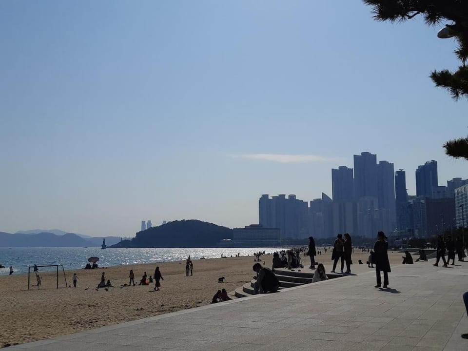 Comfy #오션뷰#넷플릭스#해운대비치가바로앞#더베이101#가족연인친구출장 Apartment in Busan