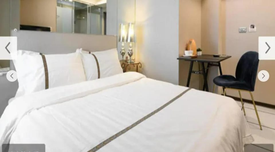 Cozy Studio with Large Bathroom for Long Stay Apartment in Taipei City