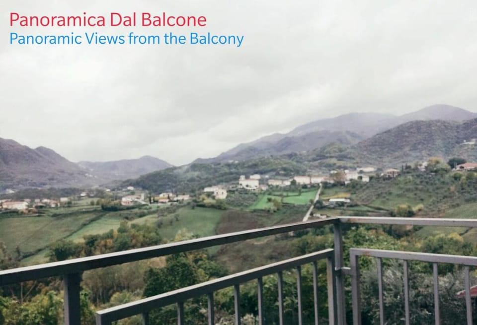 Stunning, Overlooking Picinisco, Balcony, Sleeps 8 Apartment in Lazio