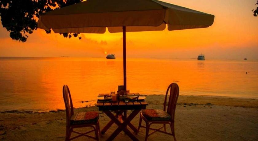 Sunset Beach View Hotel in Maldives