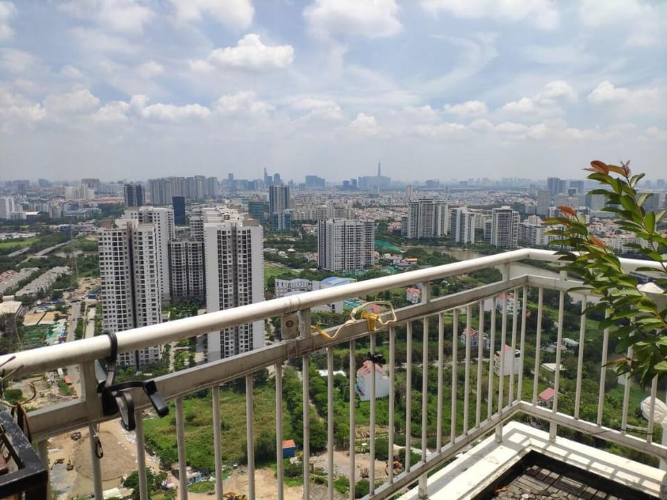 Penthouse with 2 Floor full city view Sky Garden Apartment in Ho Chi Minh City