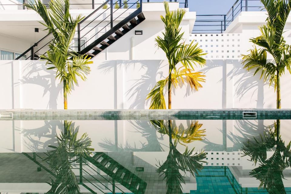 Newly White Bali Pool Villa 4BR -VVH36.1 (16 pax) Villa in Hua Hin District