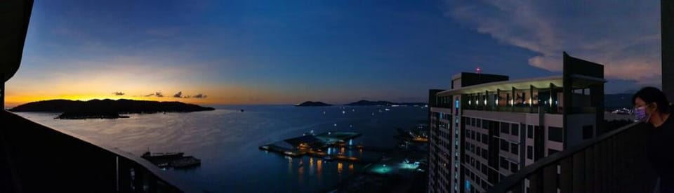 JC Cozy Home 2BR Seaview Apartment in Kota Kinabalu