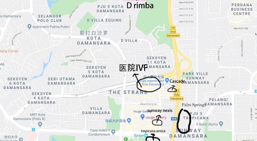 GT  Palm Spring kota damansara Apartment in Petaling Jaya
