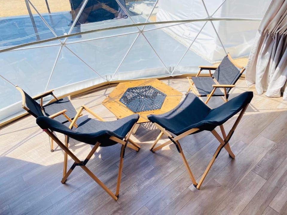 8point resort Awaji Luxury tent in Hyogo Prefecture