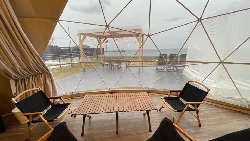 8point resort Awaji Luxury tent in Hyogo Prefecture